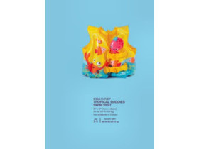 Жилет 59661 (24шт) Рибки, 41-30см, 3-5 років