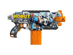 Іграшка пістолет BH173 (36шт/2) стріляє м'якими кулями, у короб.