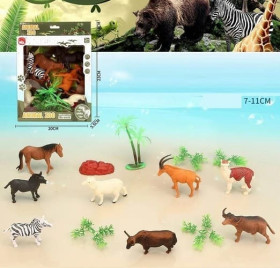 Набір тварин 3309-26 (72) 8 фігурок, в коробці