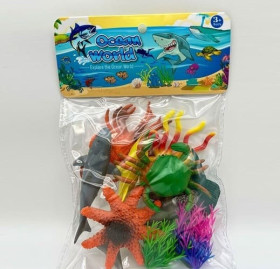 Морські жителі 104-21 (240/2) 8 штук, водорості, в пакеті