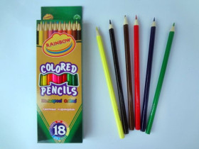 Олівці 18 кольрів RAINBOW 11-603 (8/320)