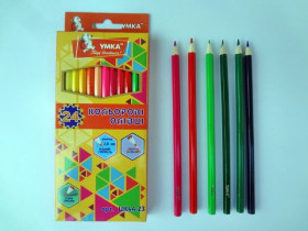 Олівці 24 кольора Умка ЦК 44-23 (6/120)