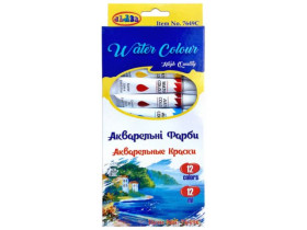 Фарба аквар.12кол.CLASS 7649С в тюбиках по 12мл (12/60)