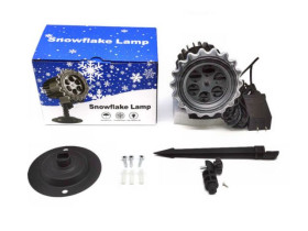 Проєктор C 67124 (30) “Сніжинки”, 2 кріплення, шурупи, в коробці