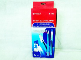 Ручка TZ-4763 черн.(12/864)