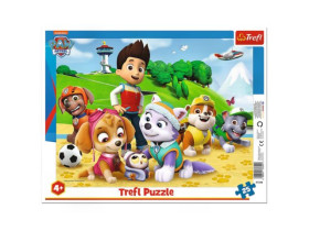 Пазли 25 елементів(Рамкові) - "Усі разом"/Щенячий патруль/Trefl 31344