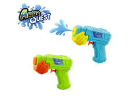 Водяной пистолет 11см 10191 синий/зеленый 23x31x10,7см Aqua Quest