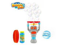 Набір 10240 для бульбашок на батарейках "Робот" (17,2x5x22,8 см) Bubble Fun