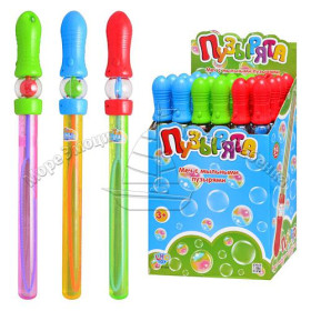 Мыльные пузыри M 1024 (96шт) меч, 24 шт в дисплее, 41-25-17см