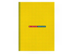 Блокнот А4 ТП-97 Blocks contructor 96 арк Клітка тверда палітурка (8шт)