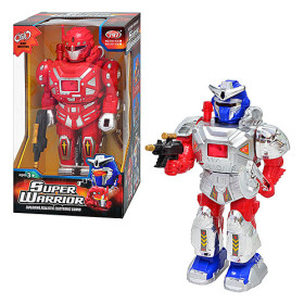 Робот 797-135-6 (24шт) 2 вида, на бат-ке, в кор-ке, 29-18-11см