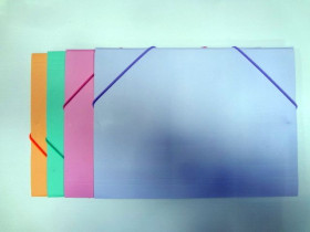 Папка на гумці A4 215186 4кольори,карт.Імп (12/240)