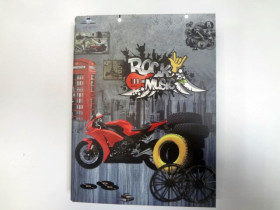 Папка на 2 кільця A4 картонна, Імп, 269234 "Техніка" (6/72)