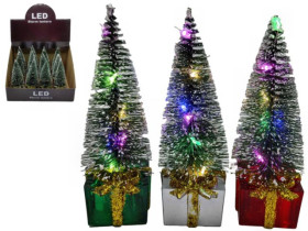 Декор світящ.2279 LED "Ялинка" 13,5см (12шт)