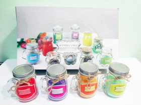 Свічка ароматична, арт. 220 (12 шт.), 9 см