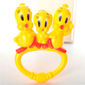 Погремушка 009-1 (288шт) цыплята, в шарике