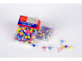 Канц прилад.*кнопка круг.мал.шап.* 1018 (12шт)