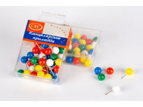 Канц прилад.*кнопка круг.вел.шап.* 1016 (12шт)