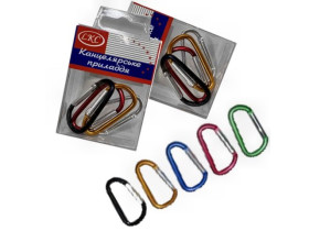 Канц прилад."замок-карабін" 1054 (12шт)