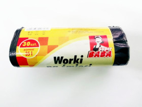 Пакети для сміття, 35 л, "Супер баба", 30 шт. (120 шт.)