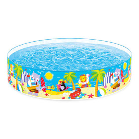 Басcейн 58457 (4шт) пальмы, 244-46см,  ремкомплект, 3+, в кор-ке