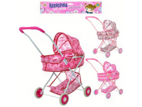 Візок 883 (24шт) для ляльки,метал, 42-35-67см