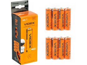 Батарейка Videx R 6 / AA 4pcs SHRINK (40шт)
