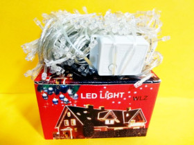 Гірлянда LED 100 WW ( 7.3м.) Теплий колір (100шт)