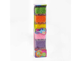 Маса для ліплення XR 2130 пінопластові кульки, 6 кольорів, антистрес, в боксі (1уп)