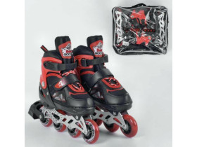 Самокат JR 3-026-C-R (1шт) MAXI,5в1,червоний