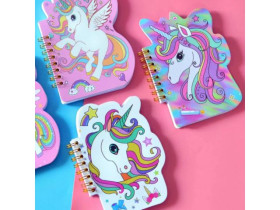 Блокнот на пружині 14×9 см, 48 арк., JF-290 (12 шт.)