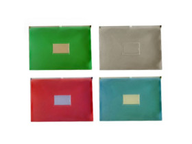 Папка А4 пластикова, на замочку 3-3 (12шт)