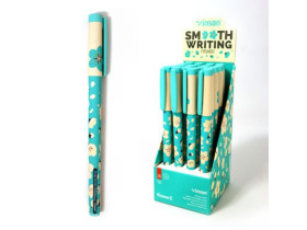 Ручка масляна Vinson Flower2  А-72 синя 0,7мм (20шт) 001789