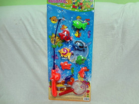 Рыбалка М 0039 U/R (96шт) удочка,8 рыб