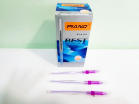 Ручка масл.PТ-1157 Piano Best фіолетова (50шт)