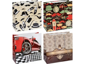 Пакет подарунковий 4030 (12шт) 24*24*10см