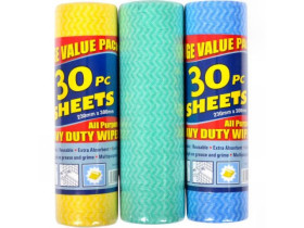 Ганчірка рулон мала 30шт по 23*30см Х2-196 (1уп)