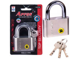 Замок навісний APFQS матовий 60мм X2-80/LXCP60 (72шт)