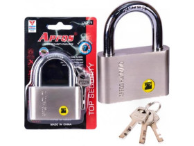 Замок навісний APFQS матовий 70мм. X2-81/LXCP70 (72шт)