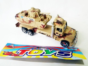 Военная машина 364-366 A (96шт) инер-й, с танком, в кульке