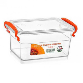 Контейнер харчовий з ручкою, 1,15 л, 12×17,6×9 см (65 шт.)
