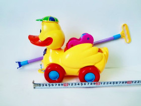 Каталка 338 А (36шт) уточка, в кульке