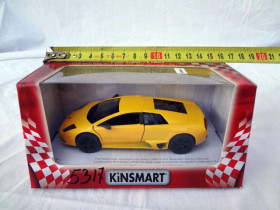 HU Машинка жел. KINSMART KT 5317 W (96шт)