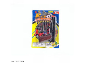 Пістолет DS-A1 (600шт/2) з присосками, планшет. 20*14*2,5см