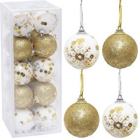 Набір іграшок ялинкових 20шт "Кулі" 5см 2023-151(1уп)
