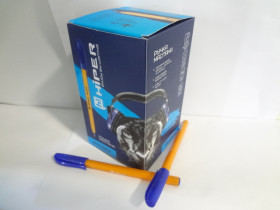 Ручка масл.HO-510 Hiper Accord 0,7мм синя (50шт)