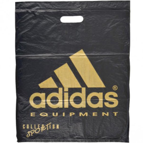Пакет з врізною ручкою "Adidas", 40×45 см (50 шт.)