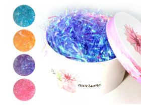 Наповнювач для коробок, шовк, 30 г, 3 мм + 1 мм, арт. 1702