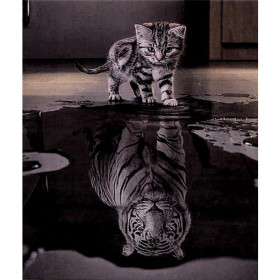 70270 Картина-живопис алмазами по номерам 30*40см