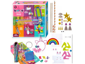 Креативний набір “Пригоди єдинорогів” 37048 (36) "4FUN Game Club", 6в1, 220+ елементів, в коробці